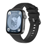 Huawei Watch Fit 3 Band Serisi Klasik Kordon Silikon Strap Kayış Lila