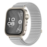 Huawei Watch Fit 4 Pro Zore KRD-144 Hasır Kordon Gri