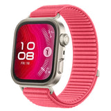 Huawei Watch Fit 4 Pro Zore KRD-144 Hasır Kordon Kırmızı