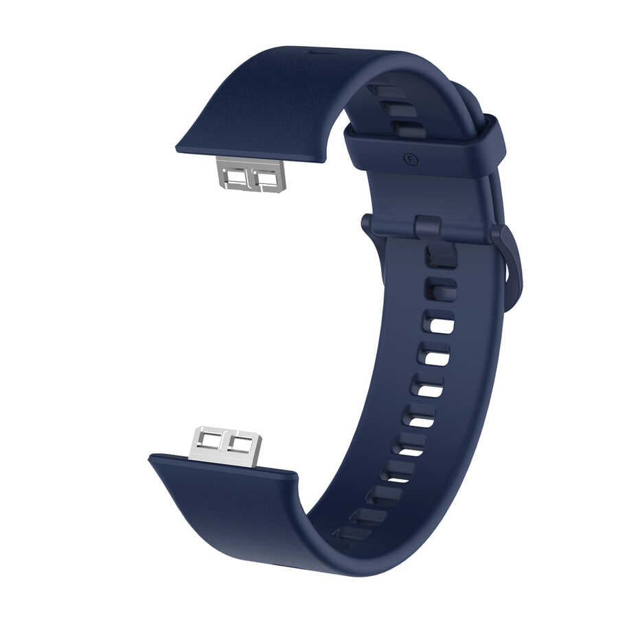 Huawei Watch Fit KRD-43 Silikon Kordon Lacivert