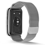 Huawei Watch Fit Zore KRD-01 Metal Kordon Siyah
