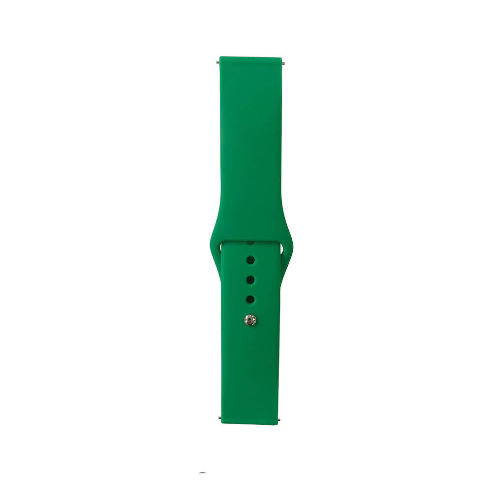 Huawei Watch GT 3 42mm Band Serisi 20mm Klasik Kordon Silikon Strap Kayış Red Wine
