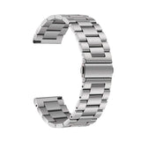 Huawei Watch GT 3 42mm Zore Band-04 20mm Metal Kordon Gümüş