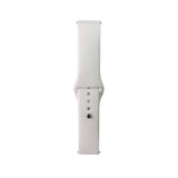 Huawei Watch GT 3 46mm Band Serisi 22mm Klasik Kordon Silikon Strap Kayış Beyaz