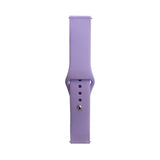 Huawei Watch GT 3 46mm Band Serisi 22mm Klasik Kordon Silikon Strap Kayış Lila