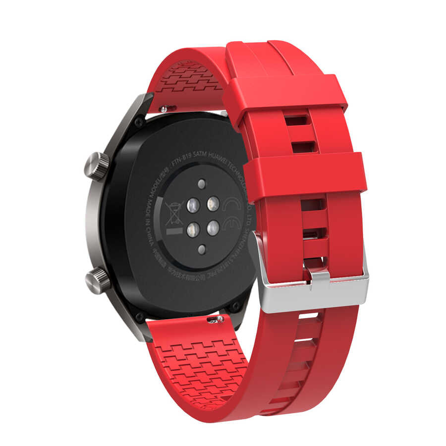 Huawei Watch GT 3 46mm KRD-23 Silikon Kordon Siyah