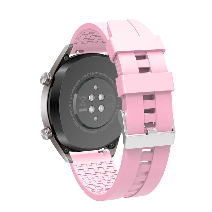 Huawei Watch GT 3 46mm KRD-23 Silikon Kordon Turuncu