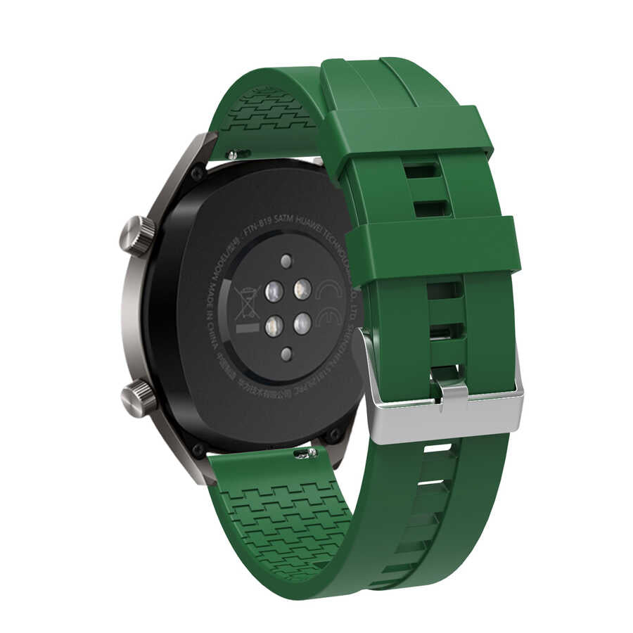 Huawei Watch GT 3 46mm KRD-23 Silikon Kordon Siyah