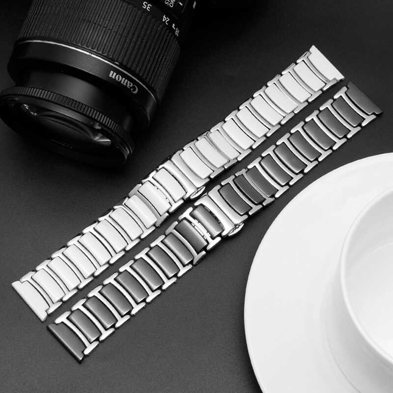 Huawei Watch GT 3 46mm Seramik Metal Kordon Beyaz-Gümüş
