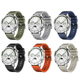 Huawei Watch GT 3 46mm Zore KRD-102 22mm Silikon Kordon Siyah