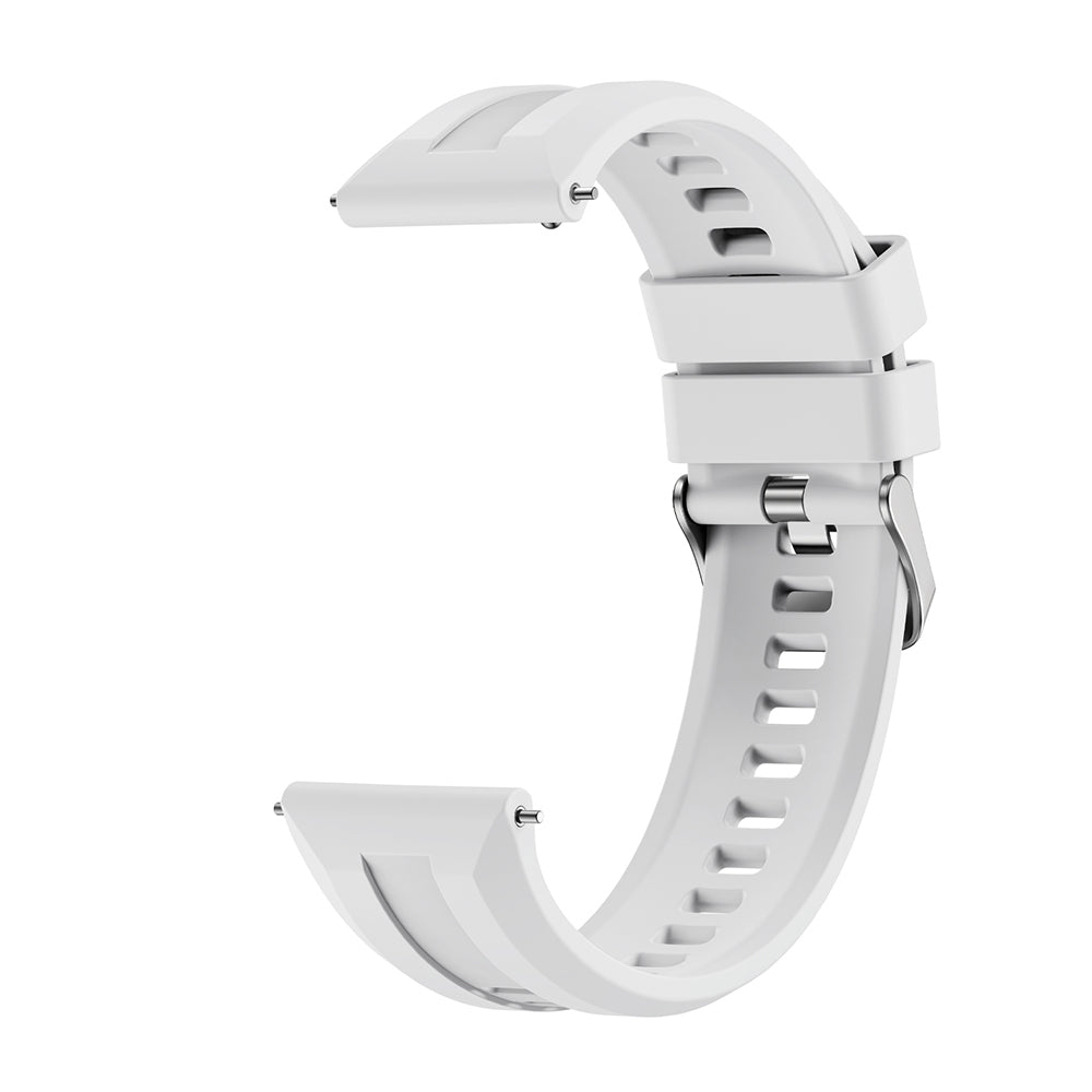 Huawei Watch GT 5 Pro 46mm Zore KRD-148 22mm Silikon Kordon Beyaz