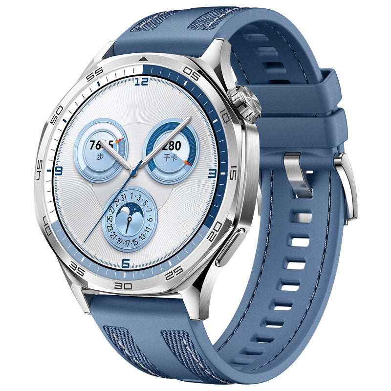 Huawei Watch GT 5 Zore KRD-128 Silikon Kordon Siyah