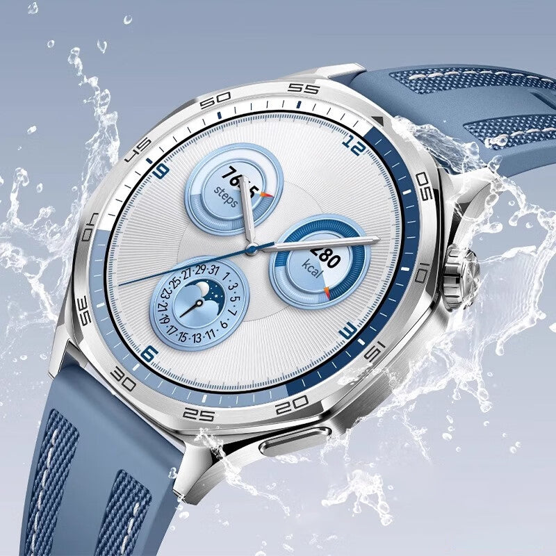 Huawei Watch GT 5 Zore KRD-128 Silikon Kordon Krem