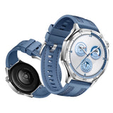 Huawei Watch GT 5 Zore KRD-128 Silikon Kordon Mavi Açık