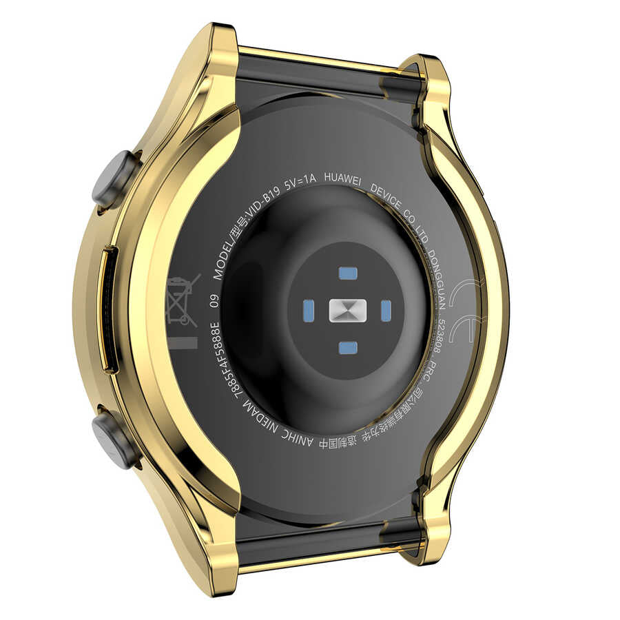 Huawei Watch GT2 Pro Zore Watch Gard 02 Ekran Koruyucu Gold