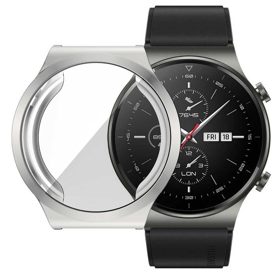 Huawei Watch GT2 Pro Zore Watch Gard 02 Ekran Koruyucu Gold