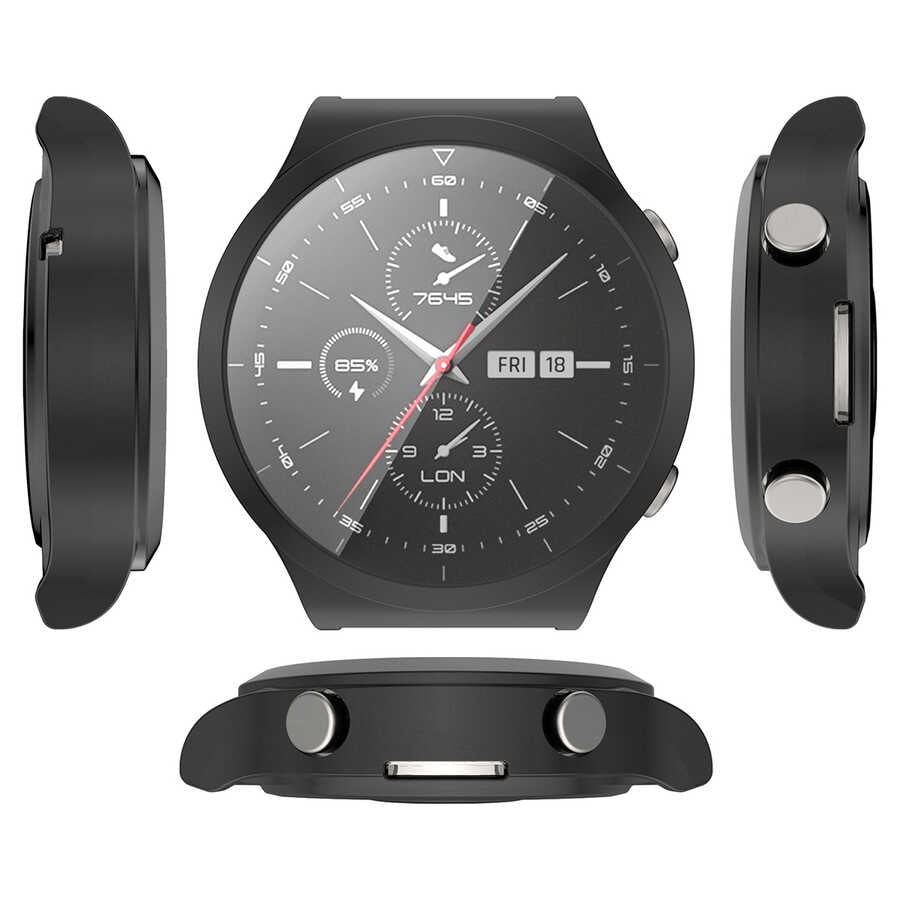 Huawei Watch GT2 Pro Zore Watch Gard 02 Ekran Koruyucu Gold