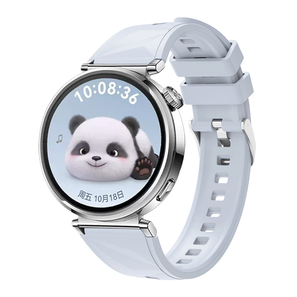 Huawei Watch GT5 41mm Zore KRD-129 Silikon Kordon Strap Kayış Yeşil