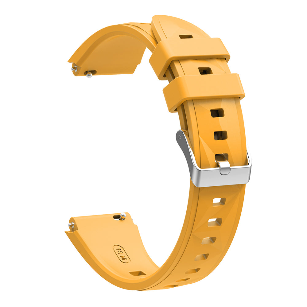 Huawei Watch GT5 41mm Zore KRD-129 Silikon Kordon Strap Kayış Starlight