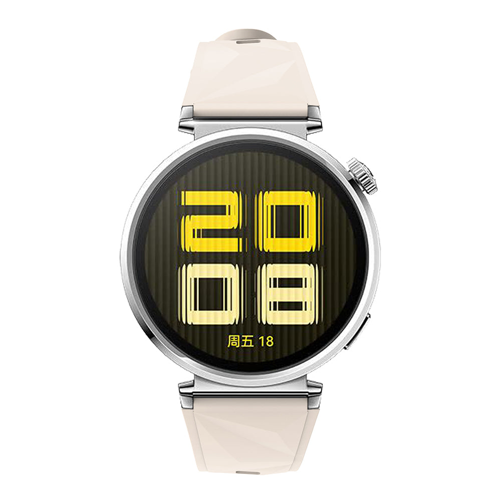 Huawei Watch GT5 41mm Zore KRD-129 Silikon Kordon Strap Kayış Starlight