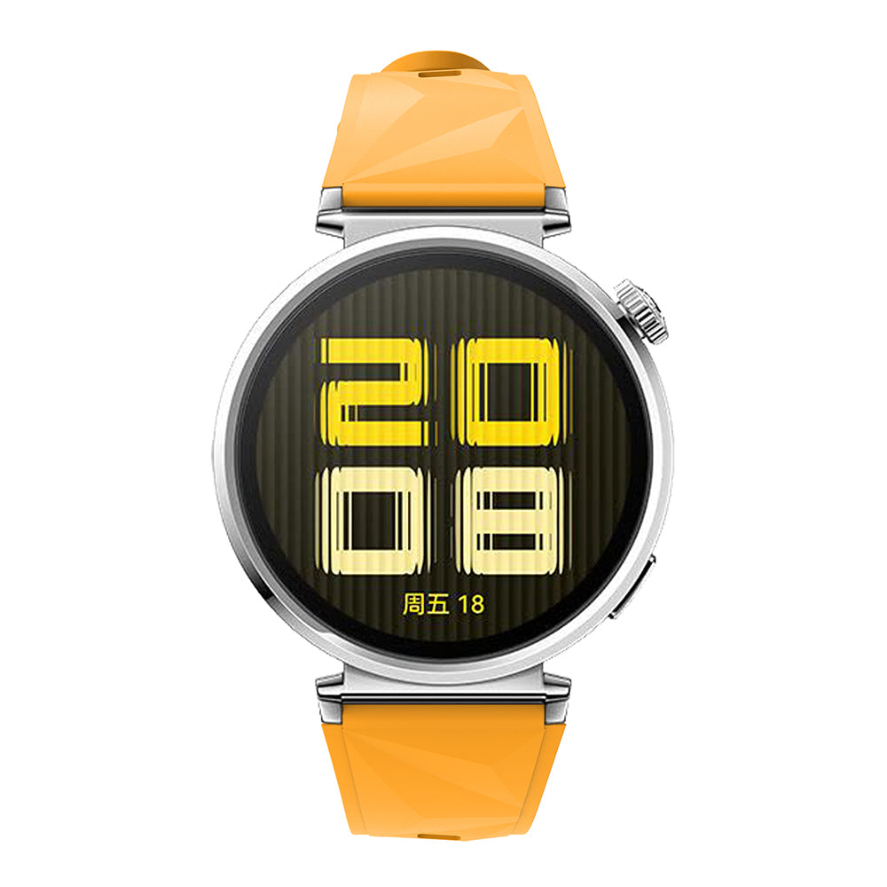 Huawei Watch GT5 41mm Zore KRD-129 Silikon Kordon Strap Kayış Starlight