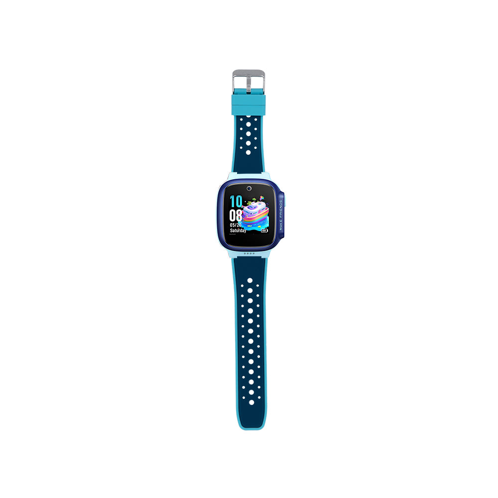 Huawei Watch GT5 41mm Zore KRD-138 18mm Çocuklara Özel Silikon Strap Kayış Rose Pembe-Siyah