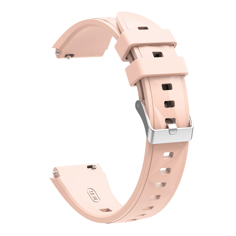 Huawei Watch GT5 Pro 42mm Zore KRD-129 Silikon Kordon Strap Kayış Yeşil