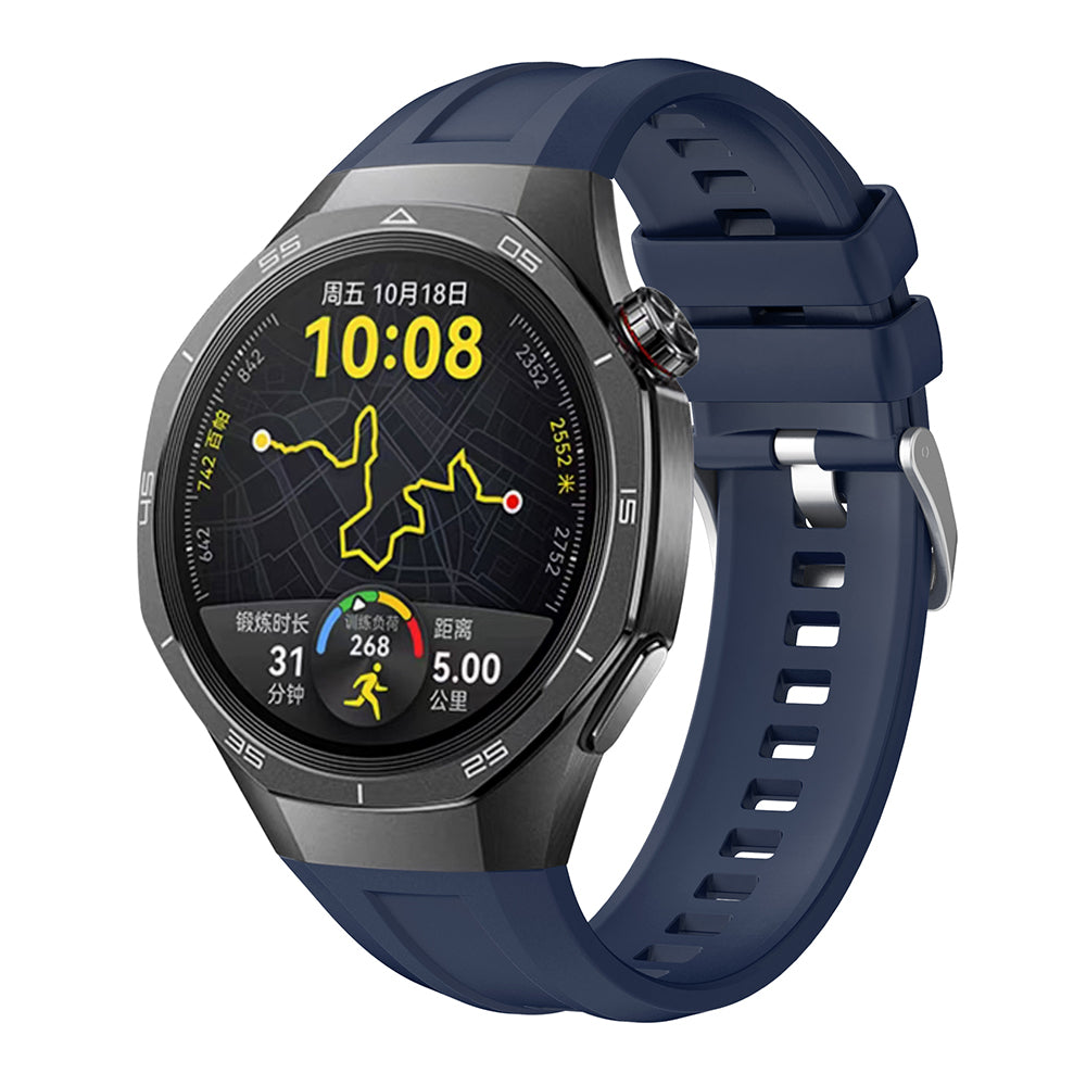 Huawei Watch GT5 Pro 46mm Zore KRD-130 Silikon Kordon Strap Kayış Beyaz