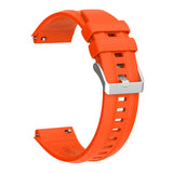 Huawei Watch GT5 Pro 46mm Zore KRD-130 Silikon Kordon Strap Kayış Turuncu