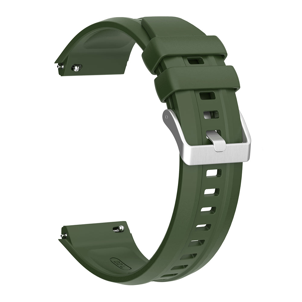 Huawei Watch GT5 Pro 46mm Zore KRD-130 Silikon Kordon Strap Kayış Buz Mavisi