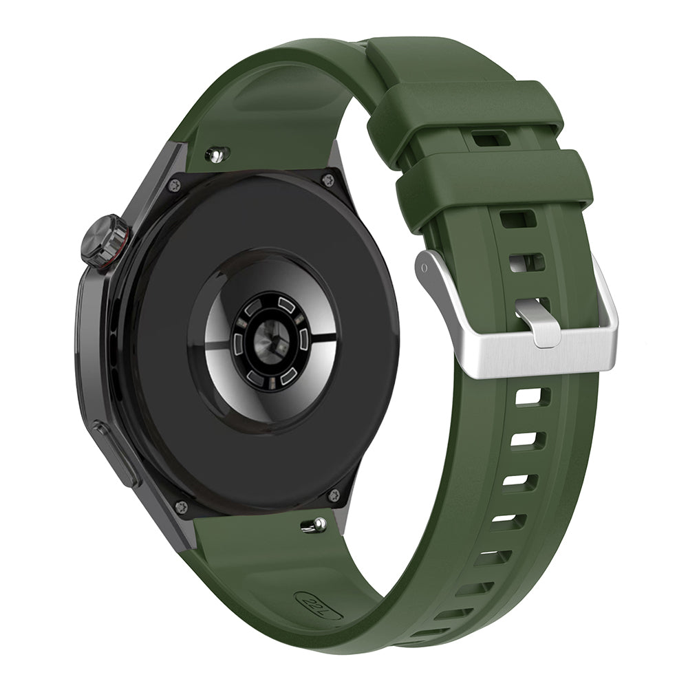 Huawei Watch GT5 Pro 46mm Zore KRD-130 Silikon Kordon Strap Kayış Starlight
