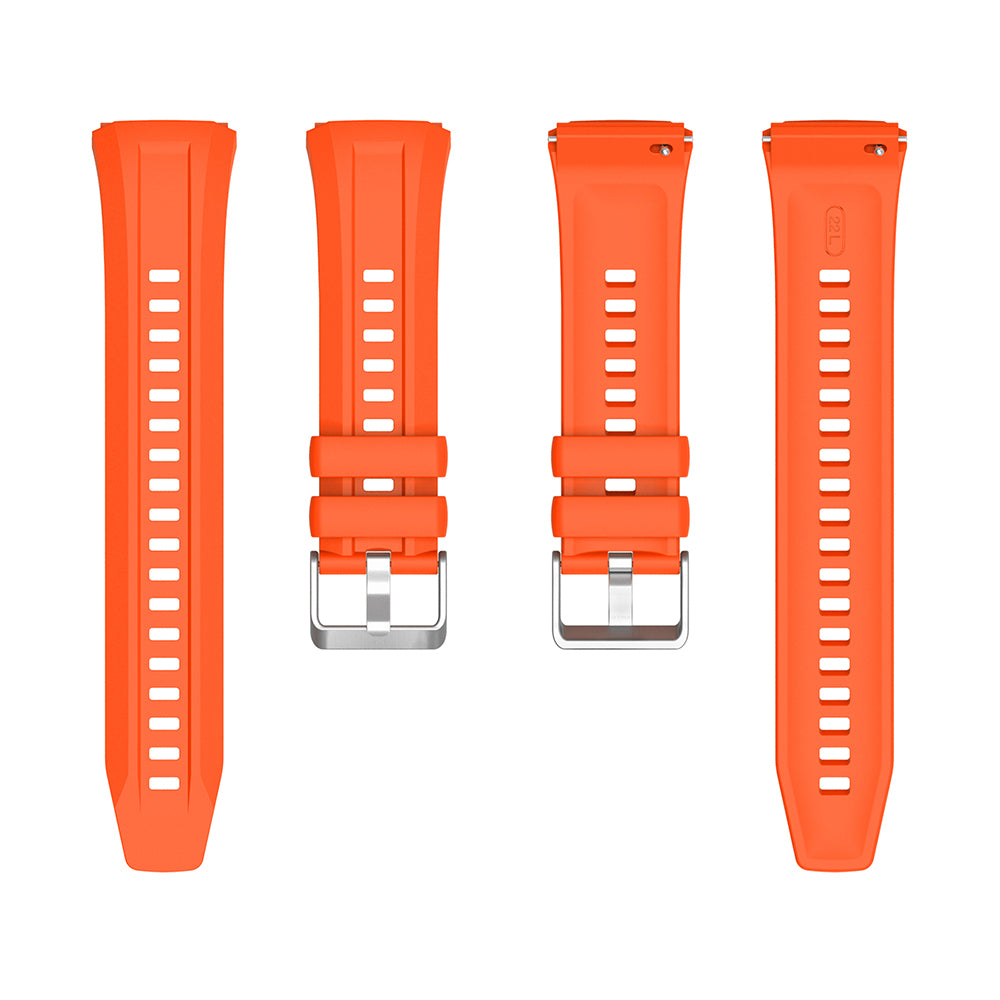Huawei Watch GT5 Pro 46mm Zore KRD-130 Silikon Kordon Strap Kayış Buz Mavisi