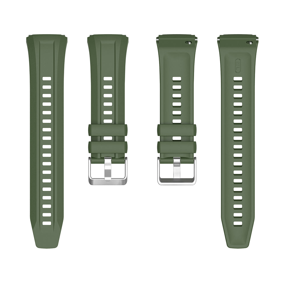 Huawei Watch GT5 Pro 46mm Zore KRD-130 Silikon Kordon Strap Kayış Buz Mavisi