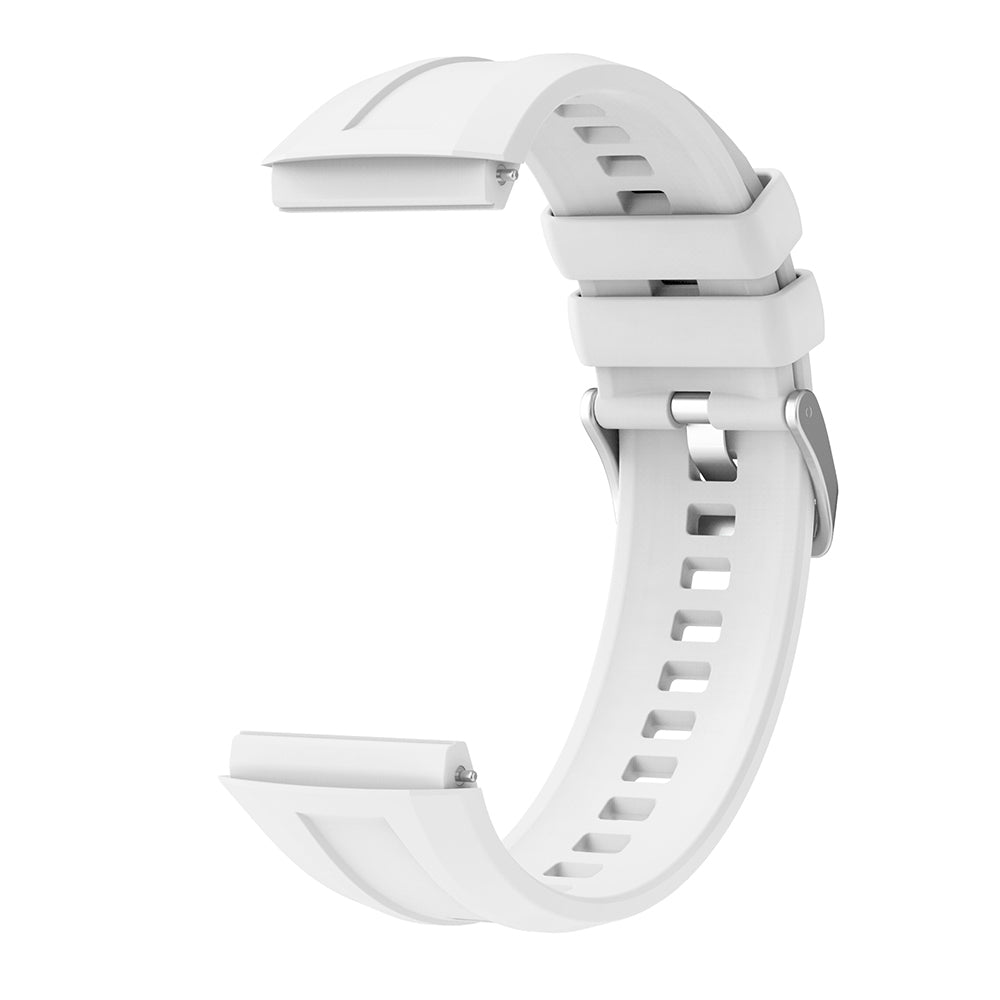 Huawei Watch GT5 Pro 46mm Zore KRD-130 Silikon Kordon Strap Kayış Beyaz