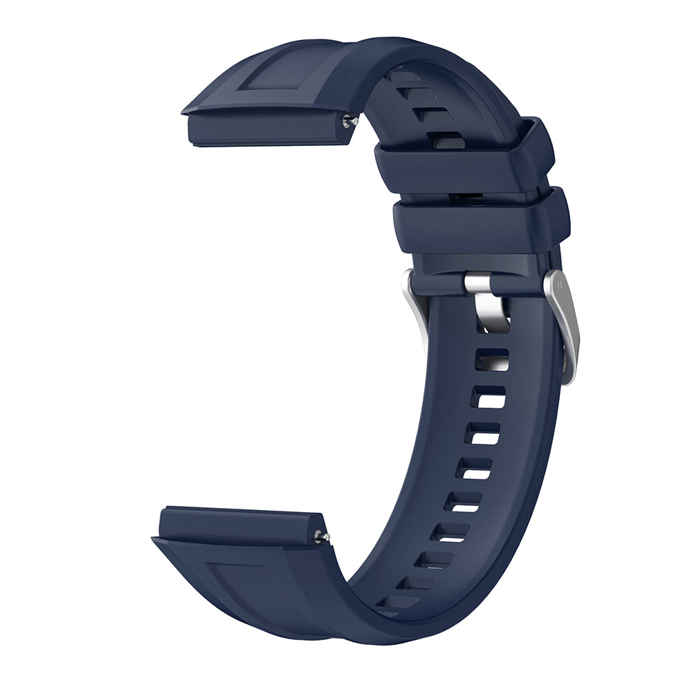 Huawei Watch GT5 Pro 46mm Zore KRD-130 Silikon Kordon Strap Kayış Lacivert