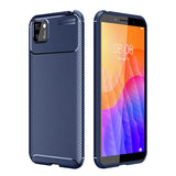 Huawei Y5P Kılıf Zore Negro Silikon Kapak Lacivert