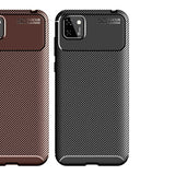 Huawei Y5P Kılıf Zore Negro Silikon Kapak Lacivert