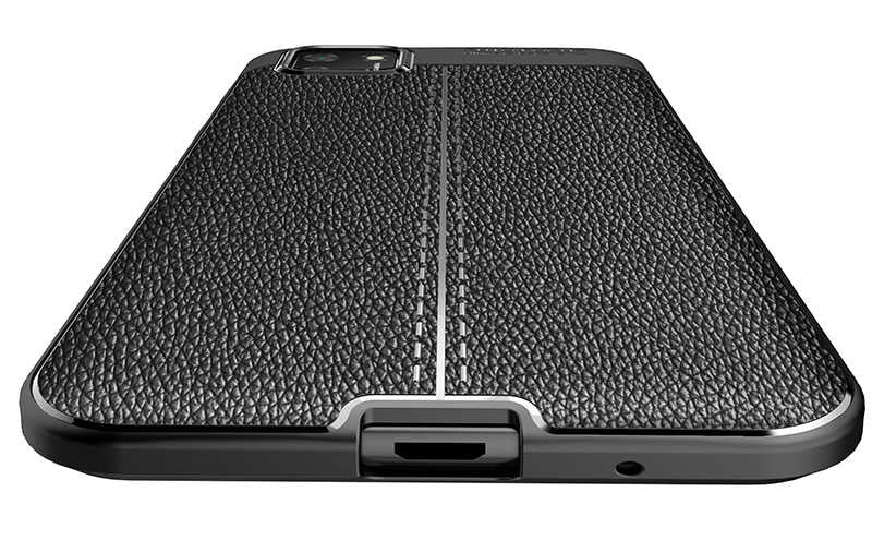 Huawei Y5P Kılıf Zore Niss Silikon Kapak Lacivert