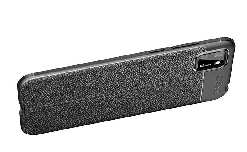 Huawei Y5P Kılıf Zore Niss Silikon Kapak Lacivert