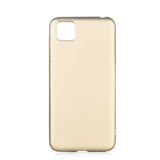 Huawei Y5P Kılıf Zore Premier Silikon Kapak Gold