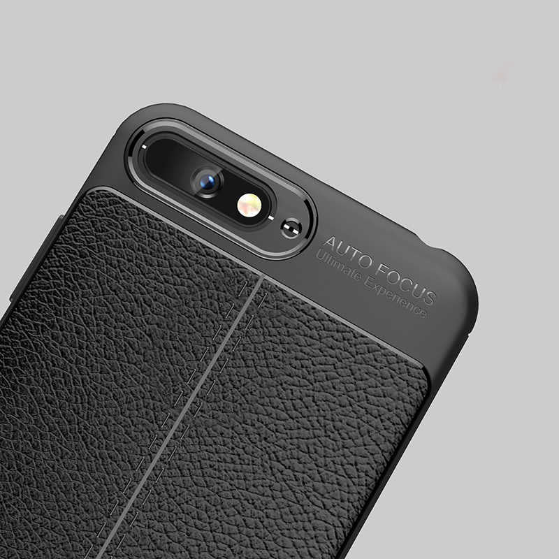 Huawei Y6 2018 Kılıf Zore Niss Silikon Kapak Lacivert
