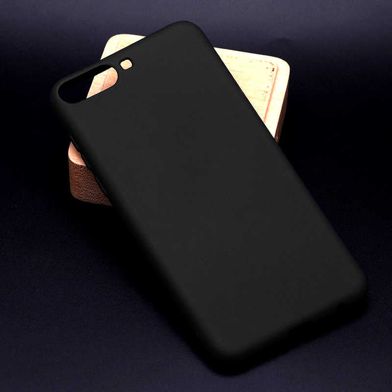 Huawei Y6 2018 Kılıf Zore Premier Silikon Kapak Mürdüm