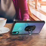 Huawei Y6 2019 Kılıf Zore Mola Kapak Siyah