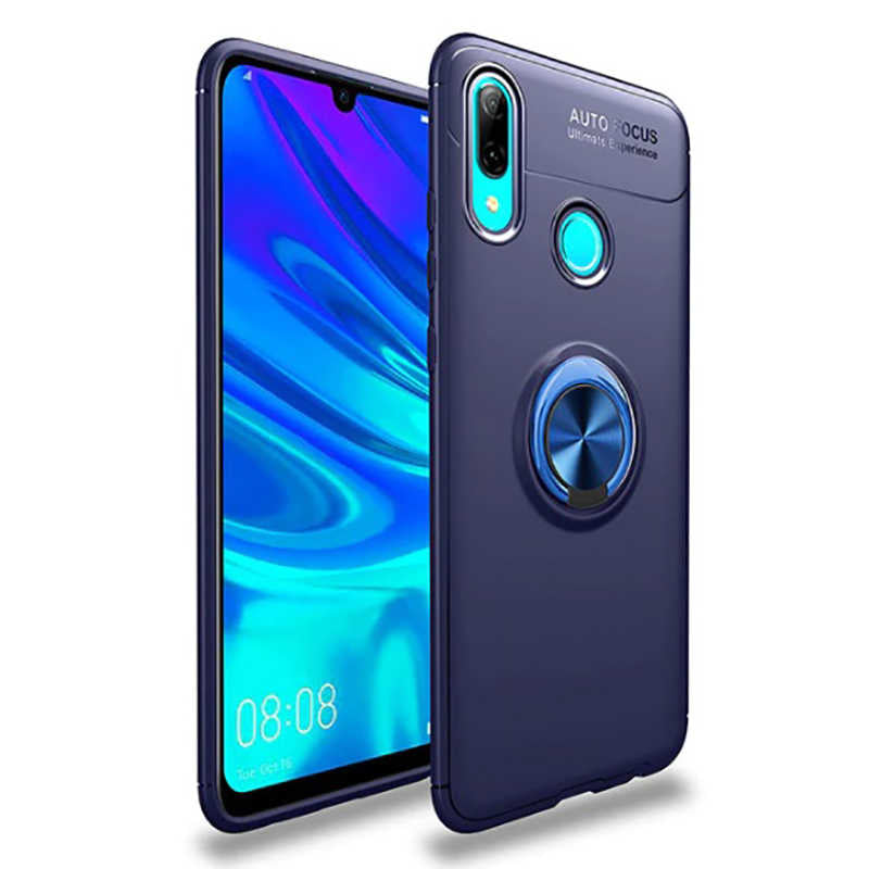 Huawei Y6 2019 Kılıf Zore Ravel Silikon Kapak Siyah