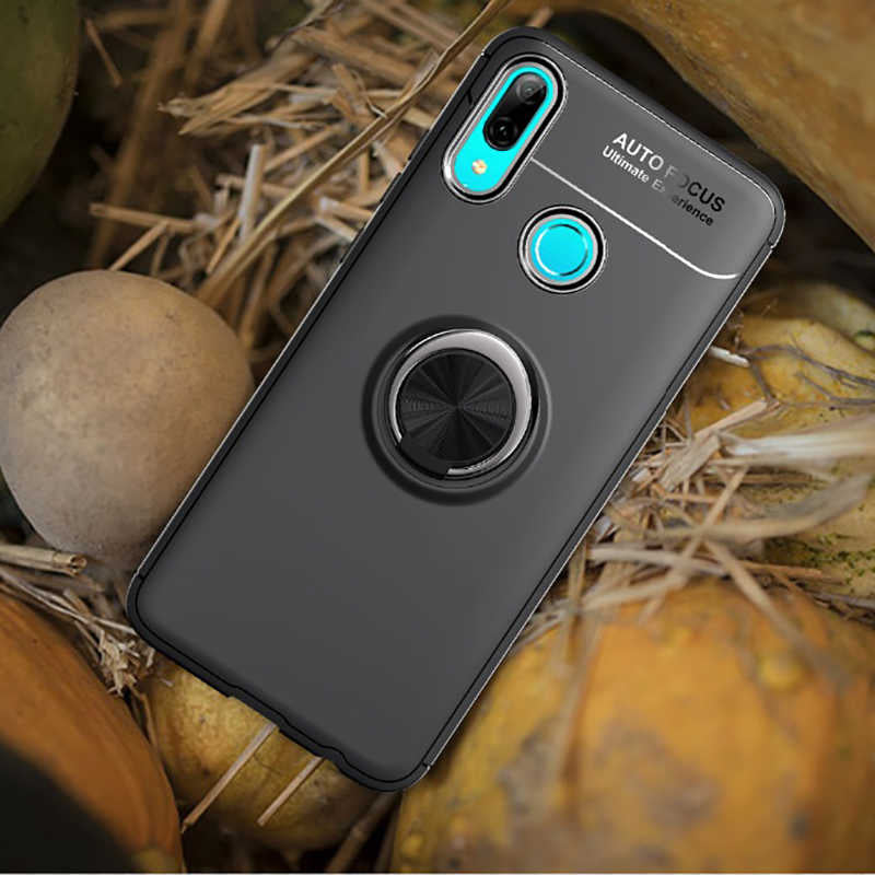 Huawei Y6 2019 Kılıf Zore Ravel Silikon Kapak Siyah