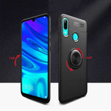 Huawei Y6 2019 Kılıf Zore Ravel Silikon Kapak Siyah