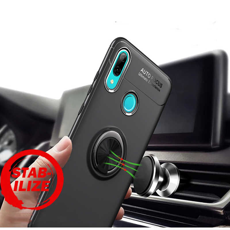Huawei Y6 2019 Kılıf Zore Ravel Silikon Kapak Siyah