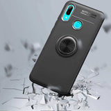Huawei Y6 2019 Kılıf Zore Ravel Silikon Kapak Siyah