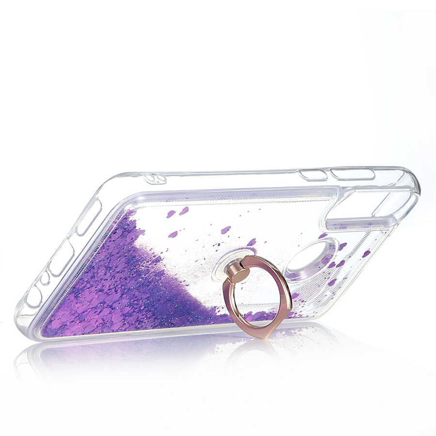 Huawei Y6P Kılıf Zore Milce Kapak Mor