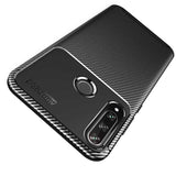 Huawei Y6P Kılıf Zore Negro Silikon Kapak Kahverengi